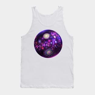 Planet of flowers Tank Top